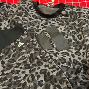 Adidas legging and sweat shirt set